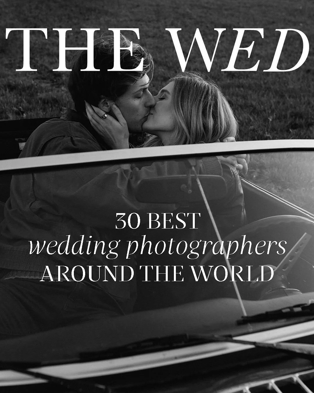 Thank you @thewed for including us in your list of the 30 best wedding photographers around the world. Being in this list amongst amazing colleagues, artists and friends truly is an honor 🥺