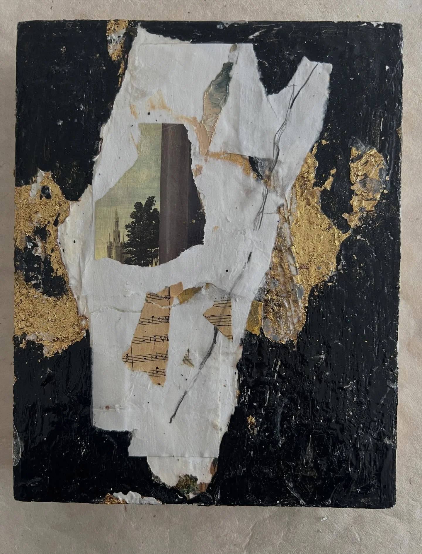 This one also has a new home. Reach out if you missed open studios this weekend. Happy to show you my work&hellip; can&rsquo;t promise a clean studio :)