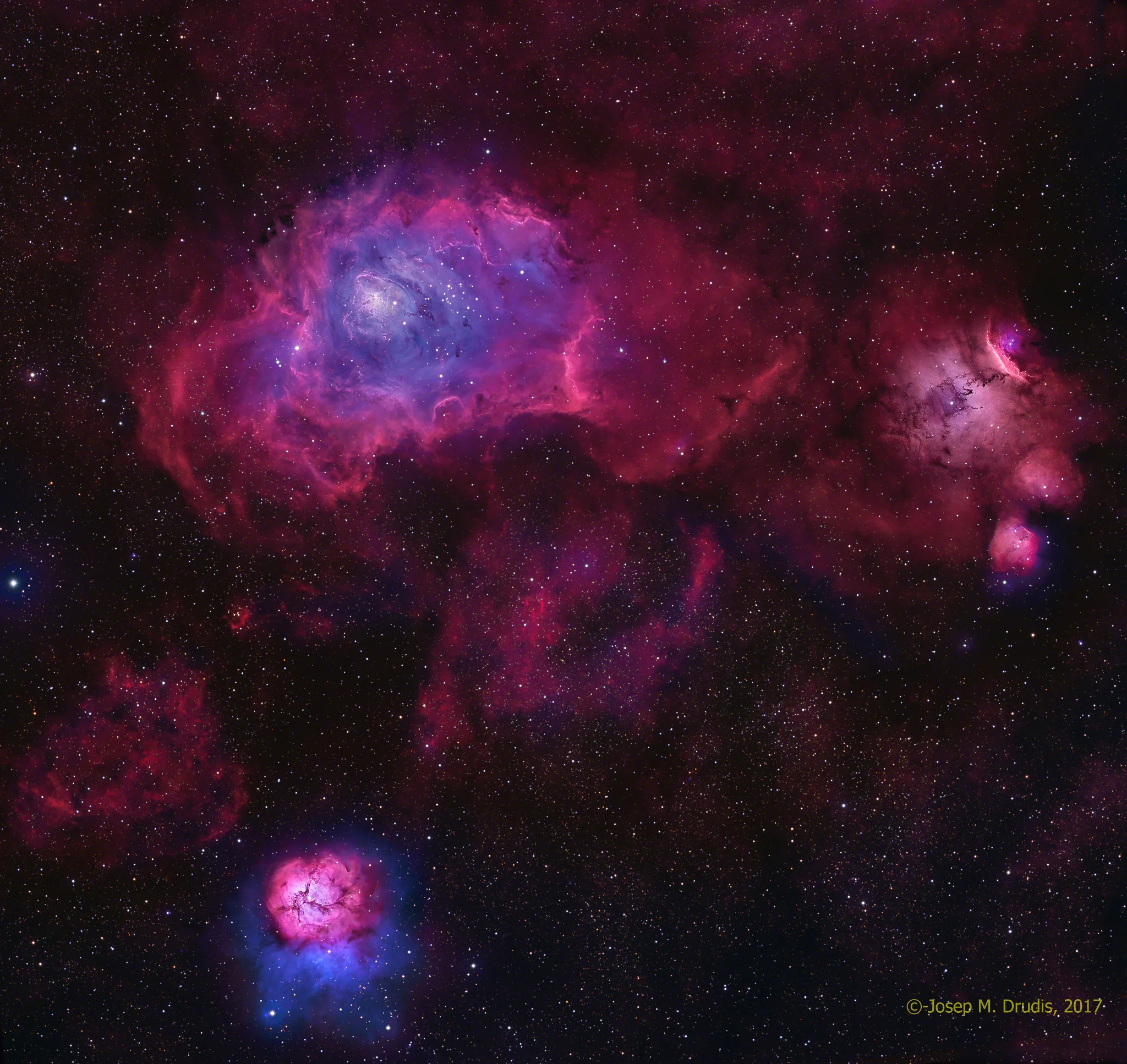 The Sagittarius Triplet