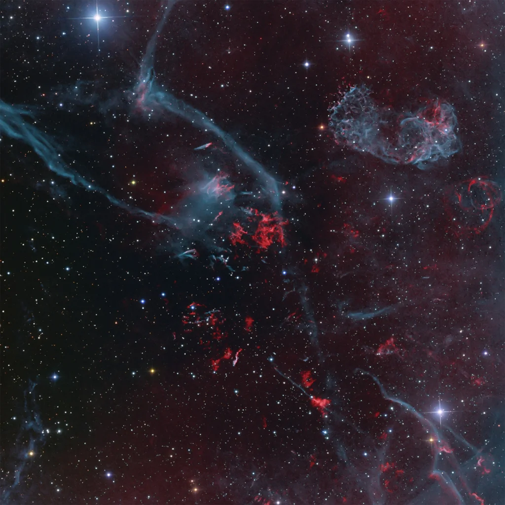 Puppis A Supernova Remnant
