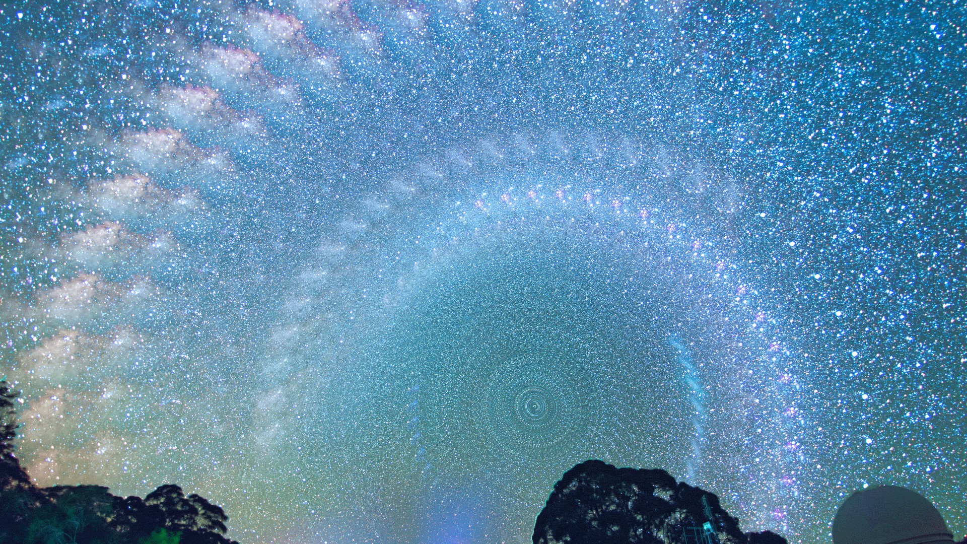 Cosmic Clock / DSLR Composition