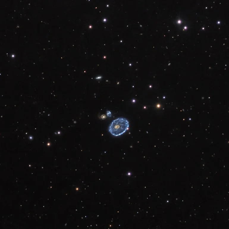 Cartwheel Galaxy by Don Goldman