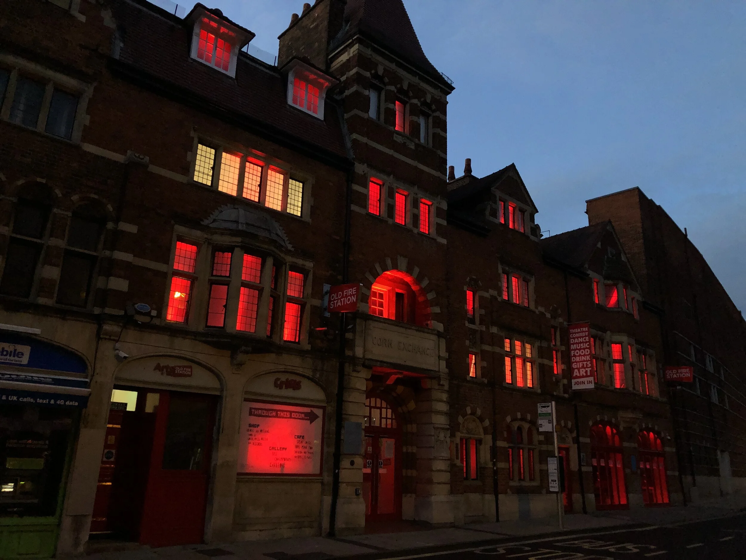 #Light It In Red - At The Old Fire Station and The Story Museum