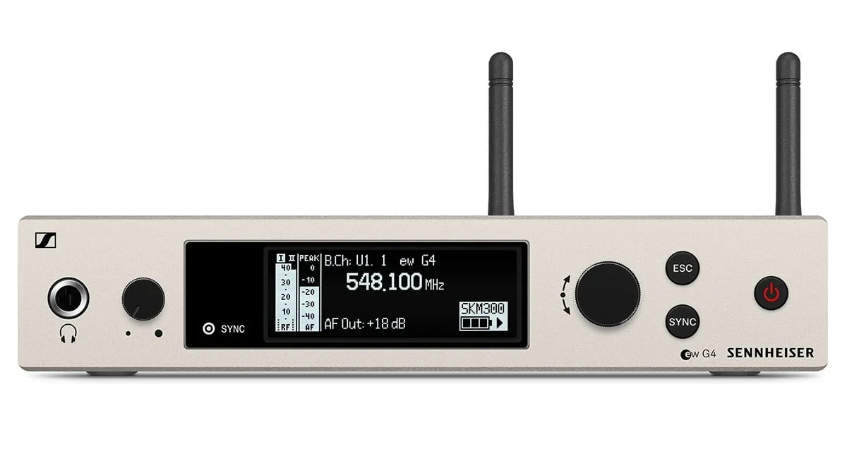 Sennheiser EW300 G4 Receiver Front