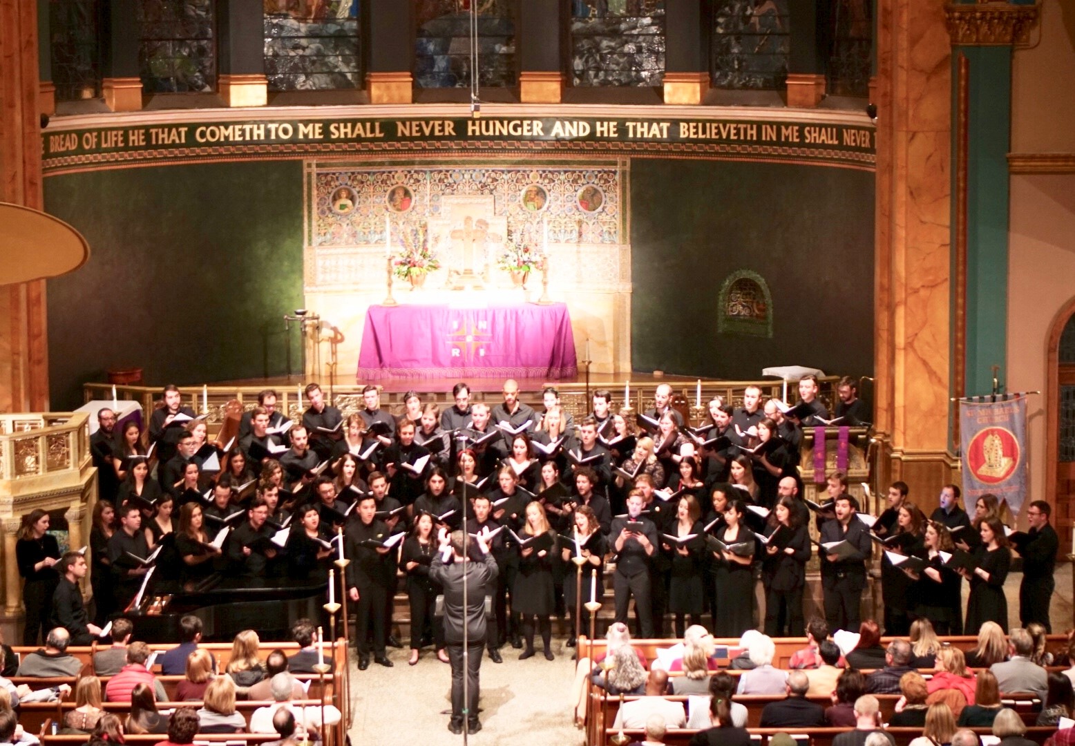  Conducting the Young New Yorkers’ Chorus Mixed Ensemble, 12.18  Photo - Carlos Gomez 