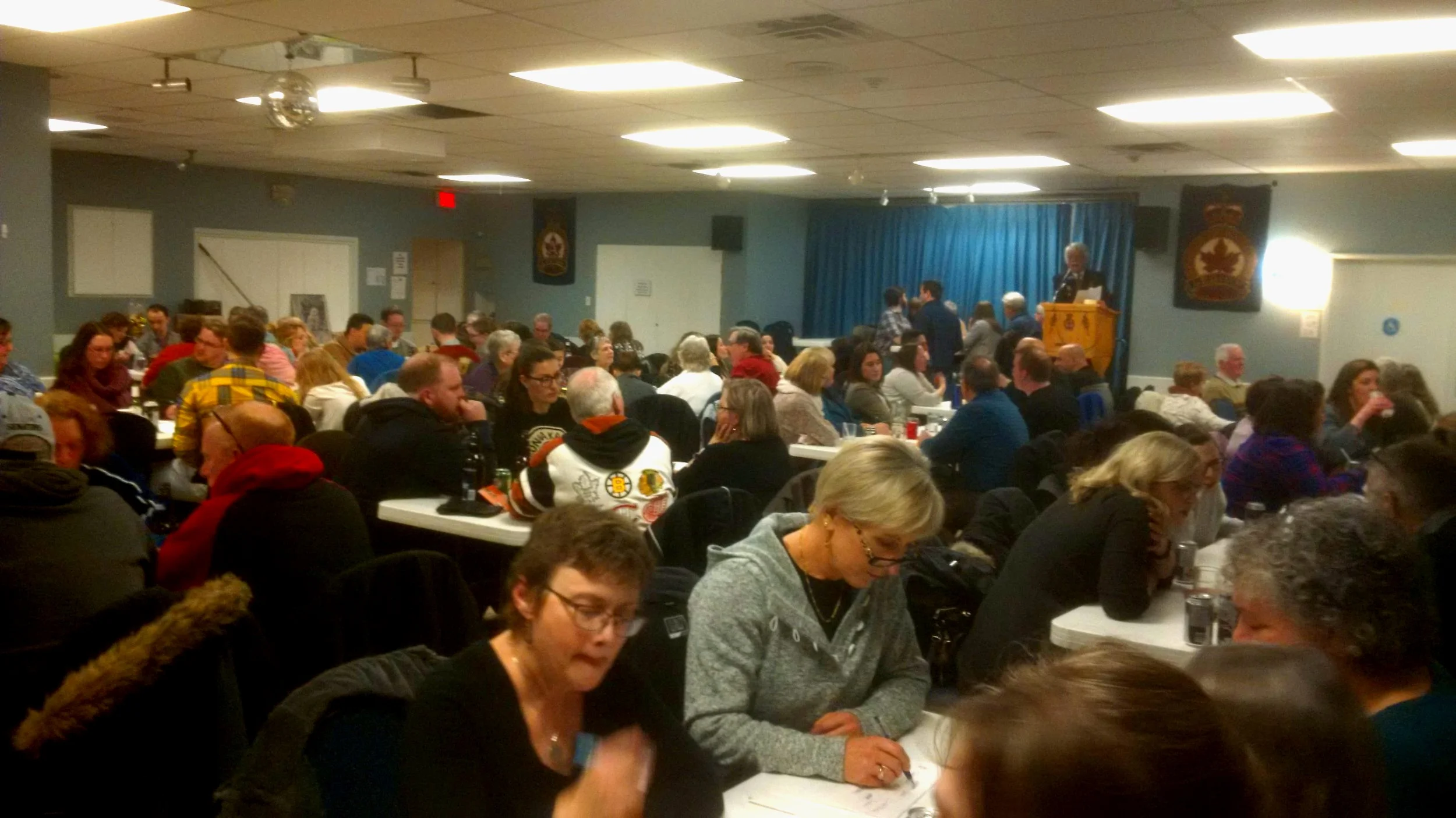 Full house at the Westboro Legion for Trivia Night!