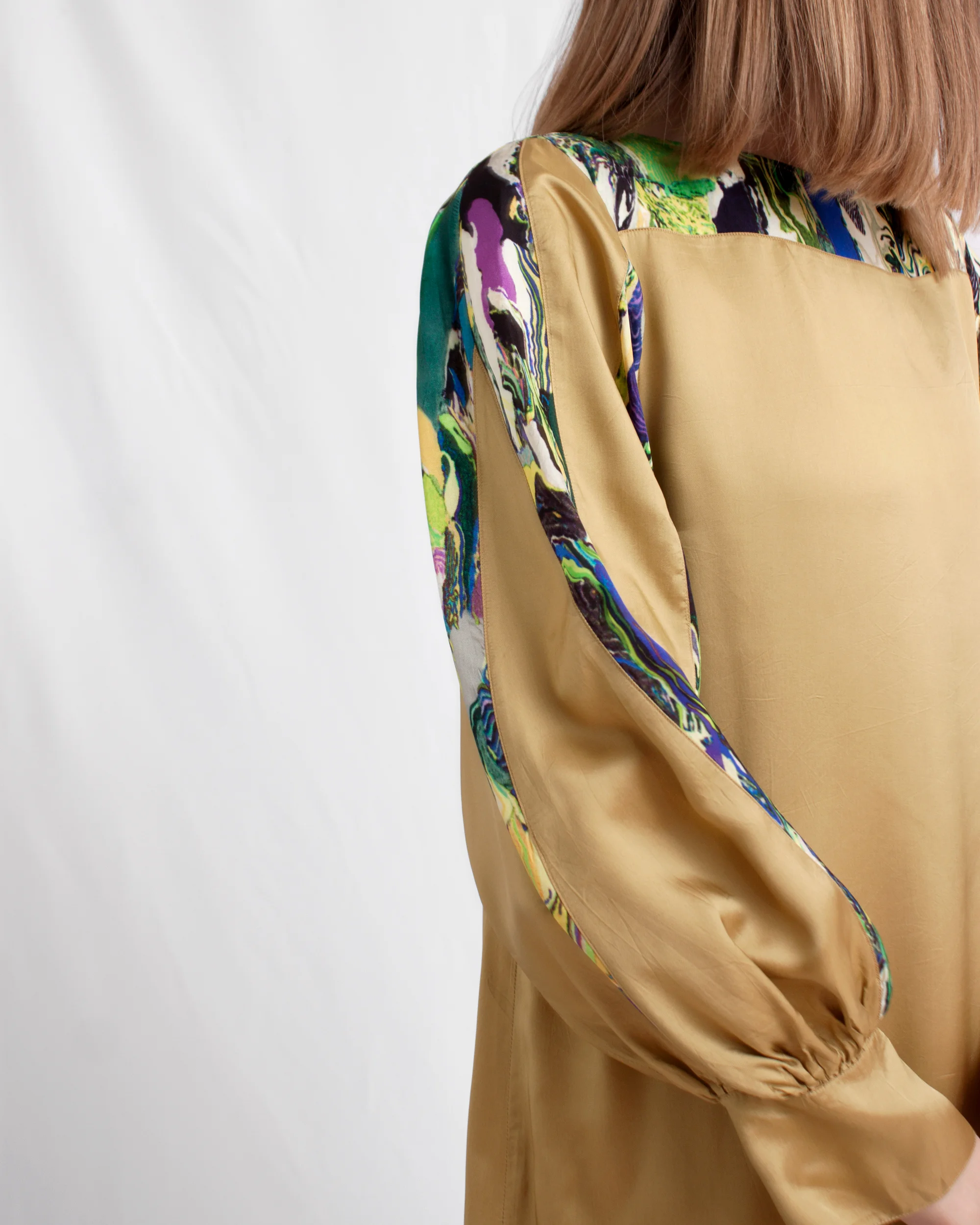 Dries Van Noten Oversized Printed Dress with Puffy Sleeves 5.jpg