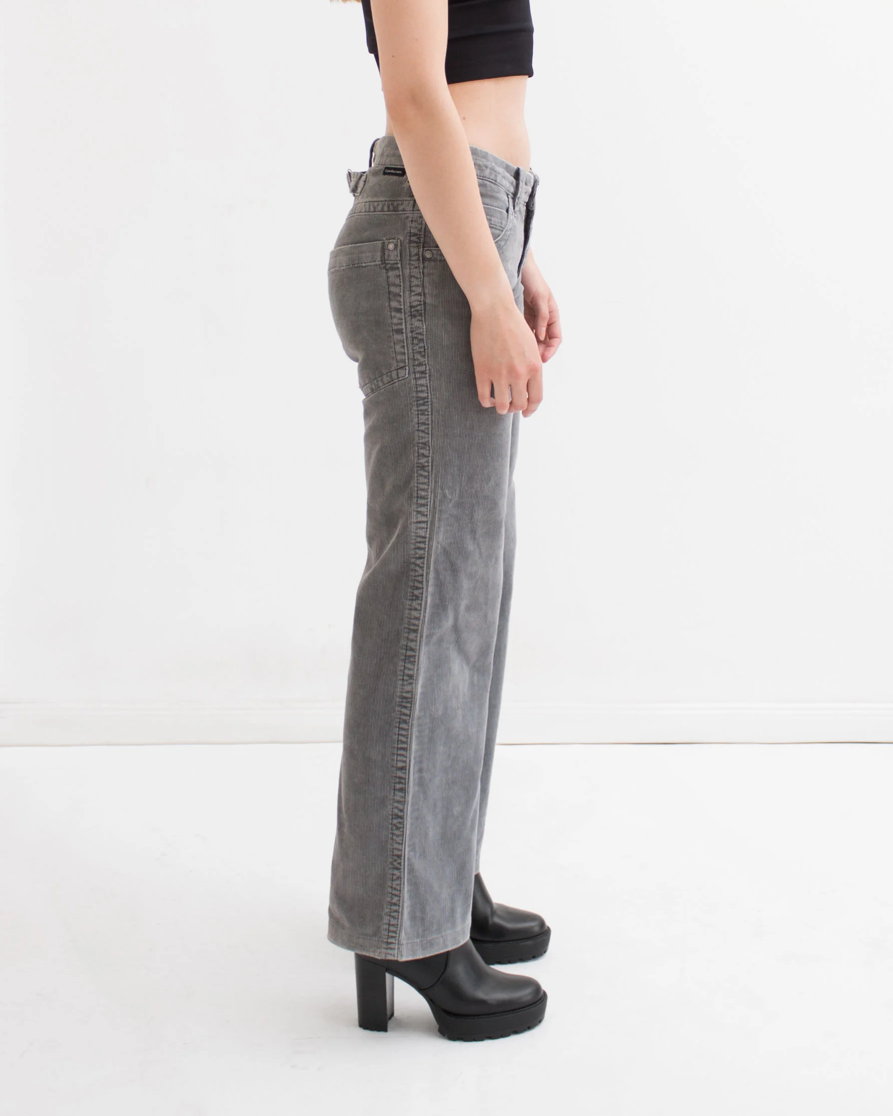 Calvin Klein Grey Corduroy Pants 2.jpg