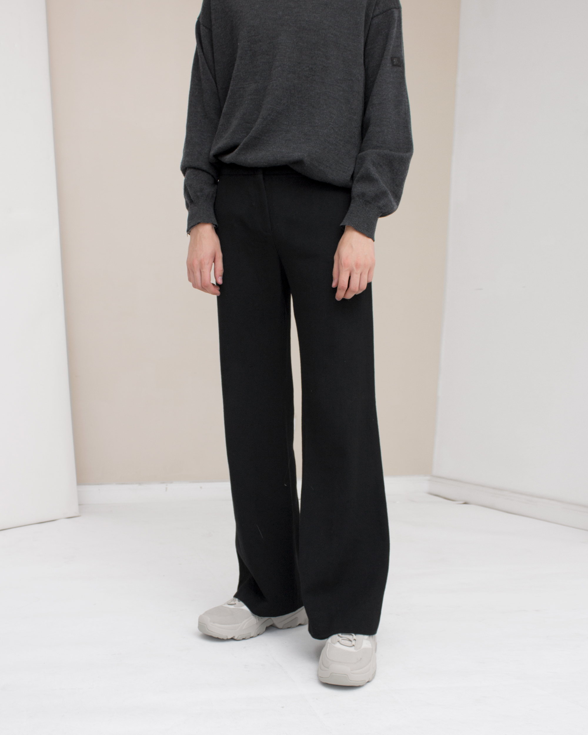 Kenzo Lace Wool Trousers 1.jpg