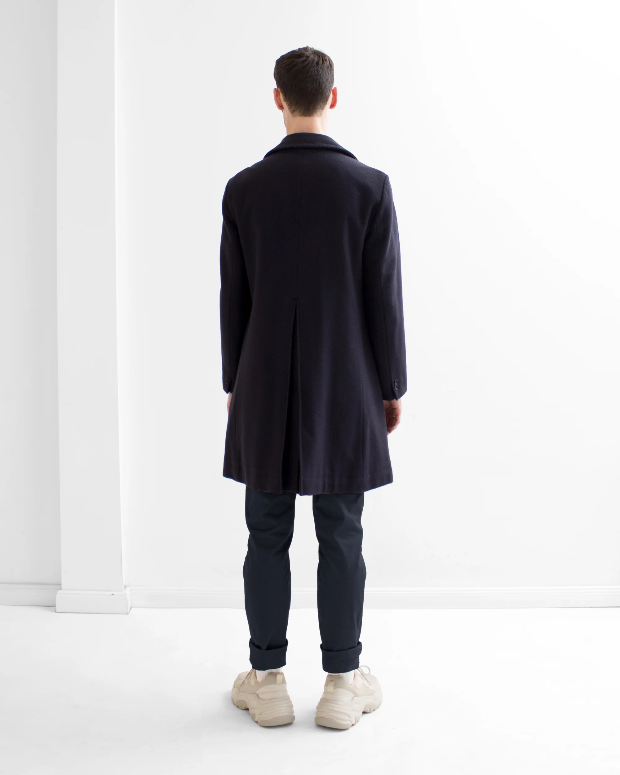 Trussardi Long Coat Multi Pocket Oversized vintage men 3.jpg