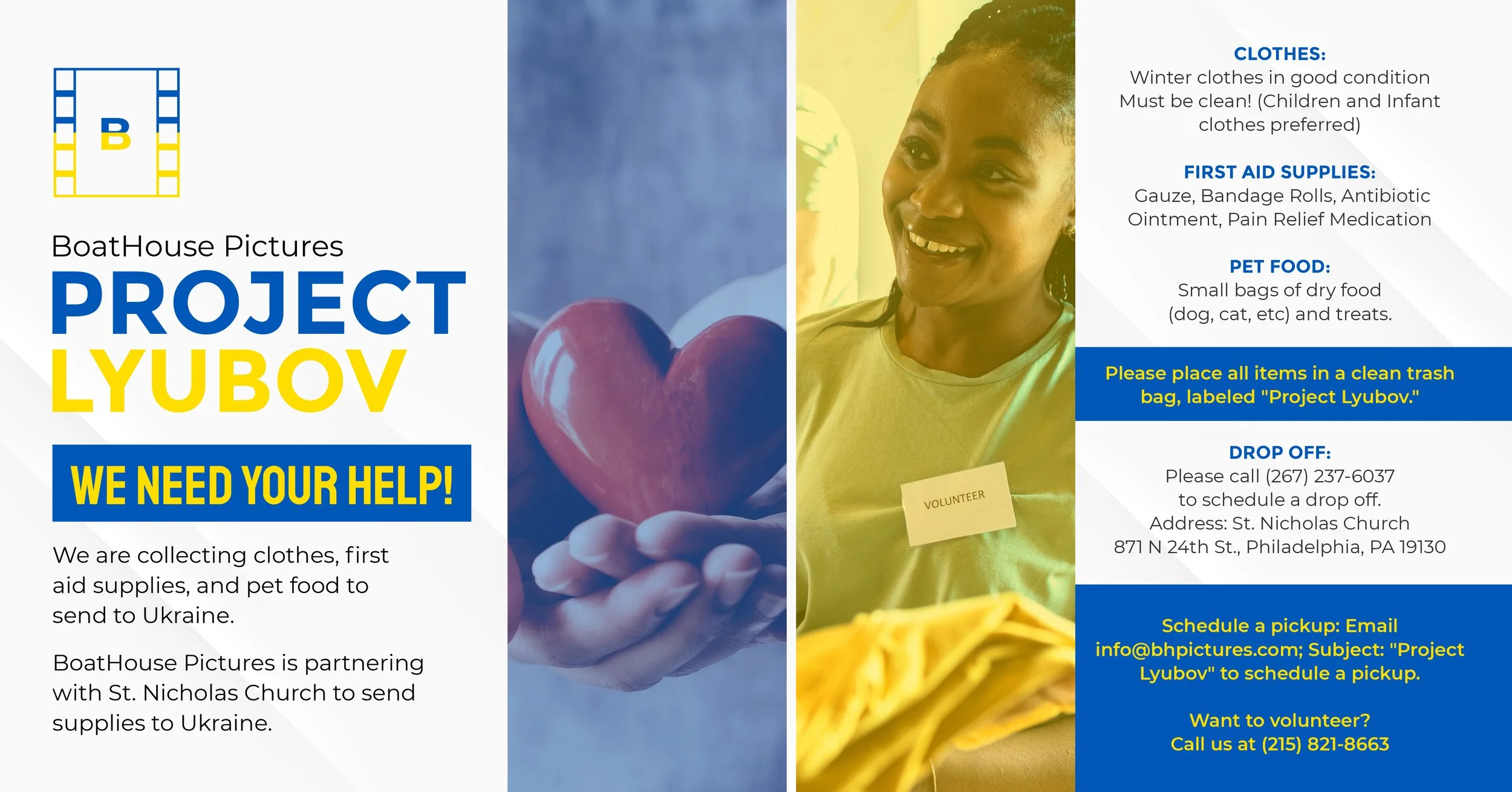 Join BoatHouse Pictures for our Ukraine Drive