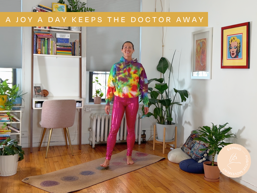 A Joy A Day Keeps the Doctor Away – 10min