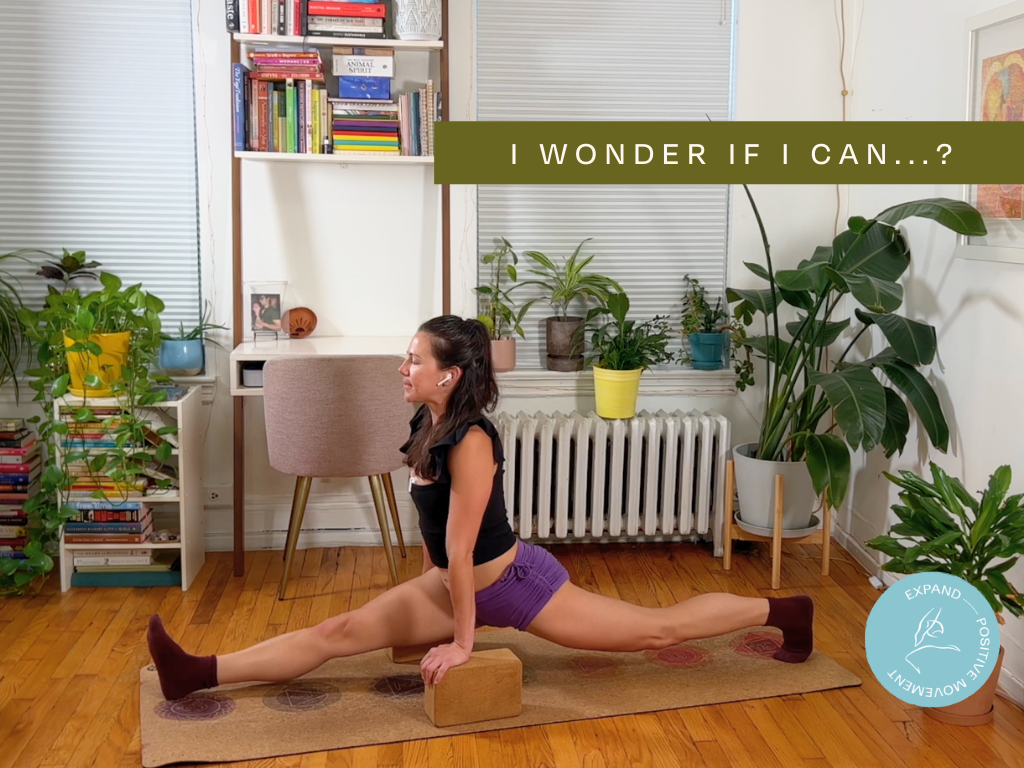 I wonder if I can...? - 40min