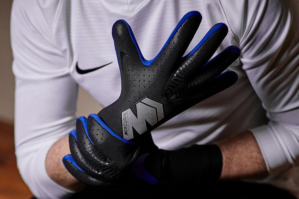 The exclusive Off-White x Nike Mercurial Touch gloves