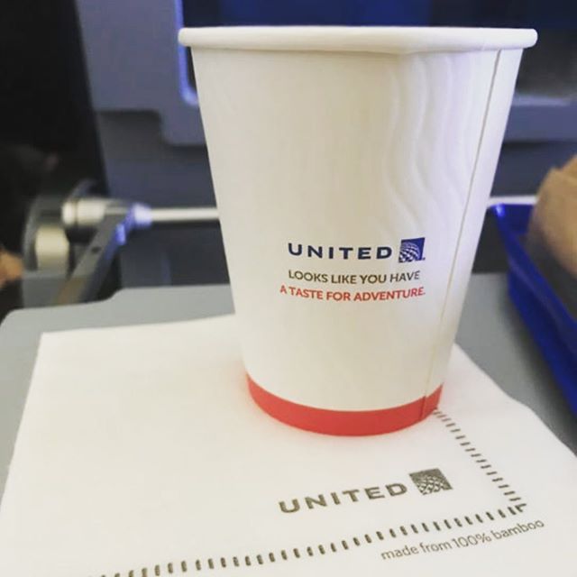 Congratulations to #unitedairlines on your &ldquo;Flight for the Planet&rdquo;. Between the biofuel, beeswax wraps and #recyclable paper cups made with #earthcoating, you&rsquo;ve really set a great example for others to follow. #sustainablepackaging