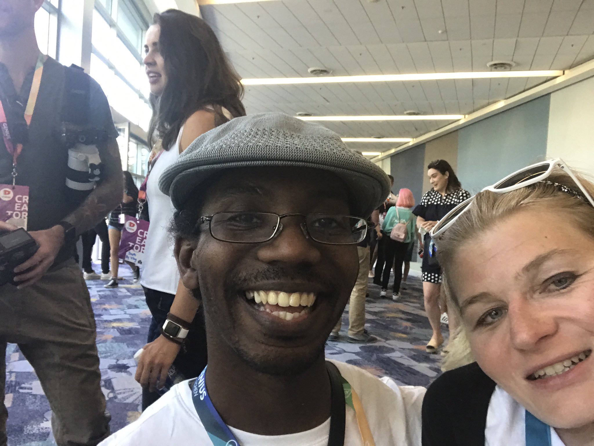 Me and Create Awesome founder Roberto Blake
