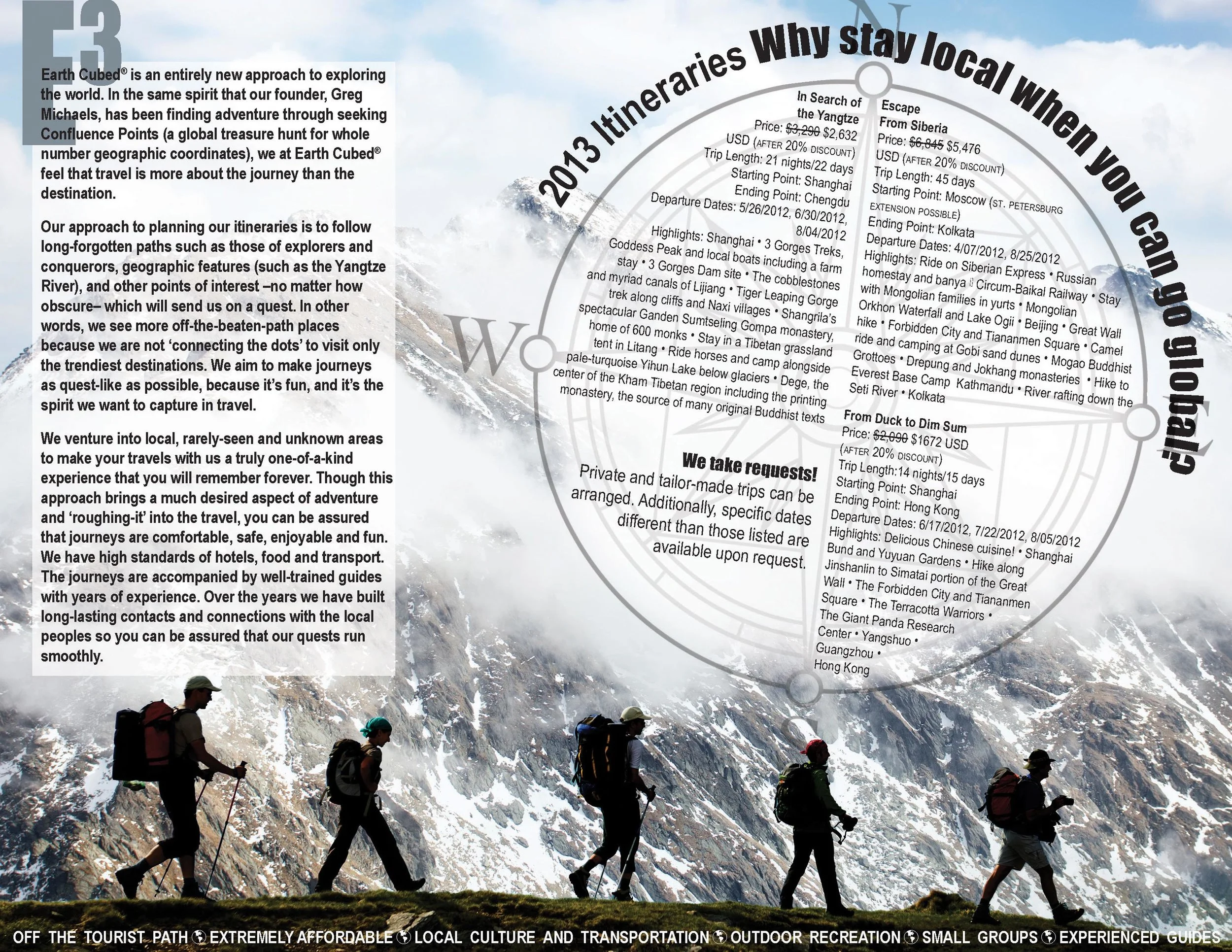 EarthCubed Brochure Tri-fold inside brochure