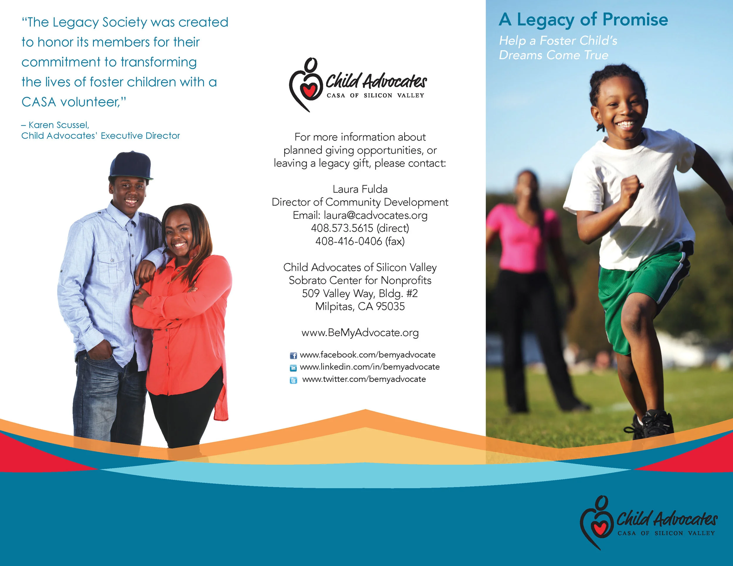 CASA Brochure Tri-fold outside spread