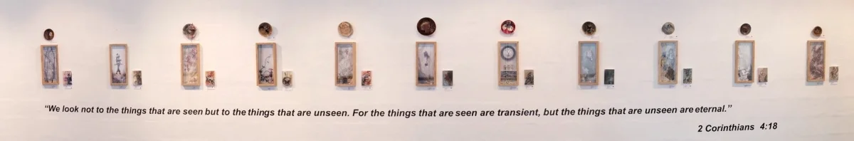 Shadow Boxes on Exhibit at the Kznsa Gallery - September 2014