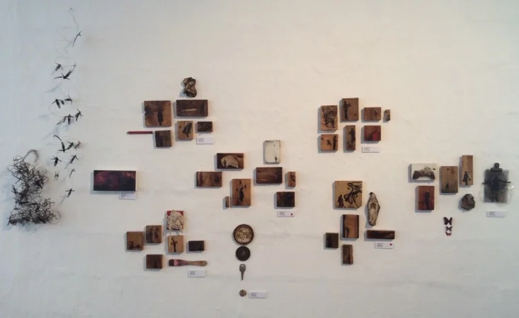 Re-Found - assembled mixed media - 200x120cm