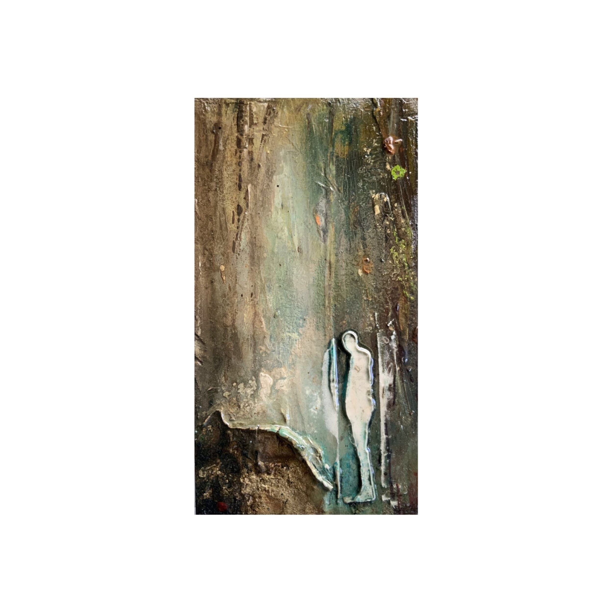 MM028 - Standing, Strength - Mixed Media on Board - 18x9cm -  E60 R1200.JPG