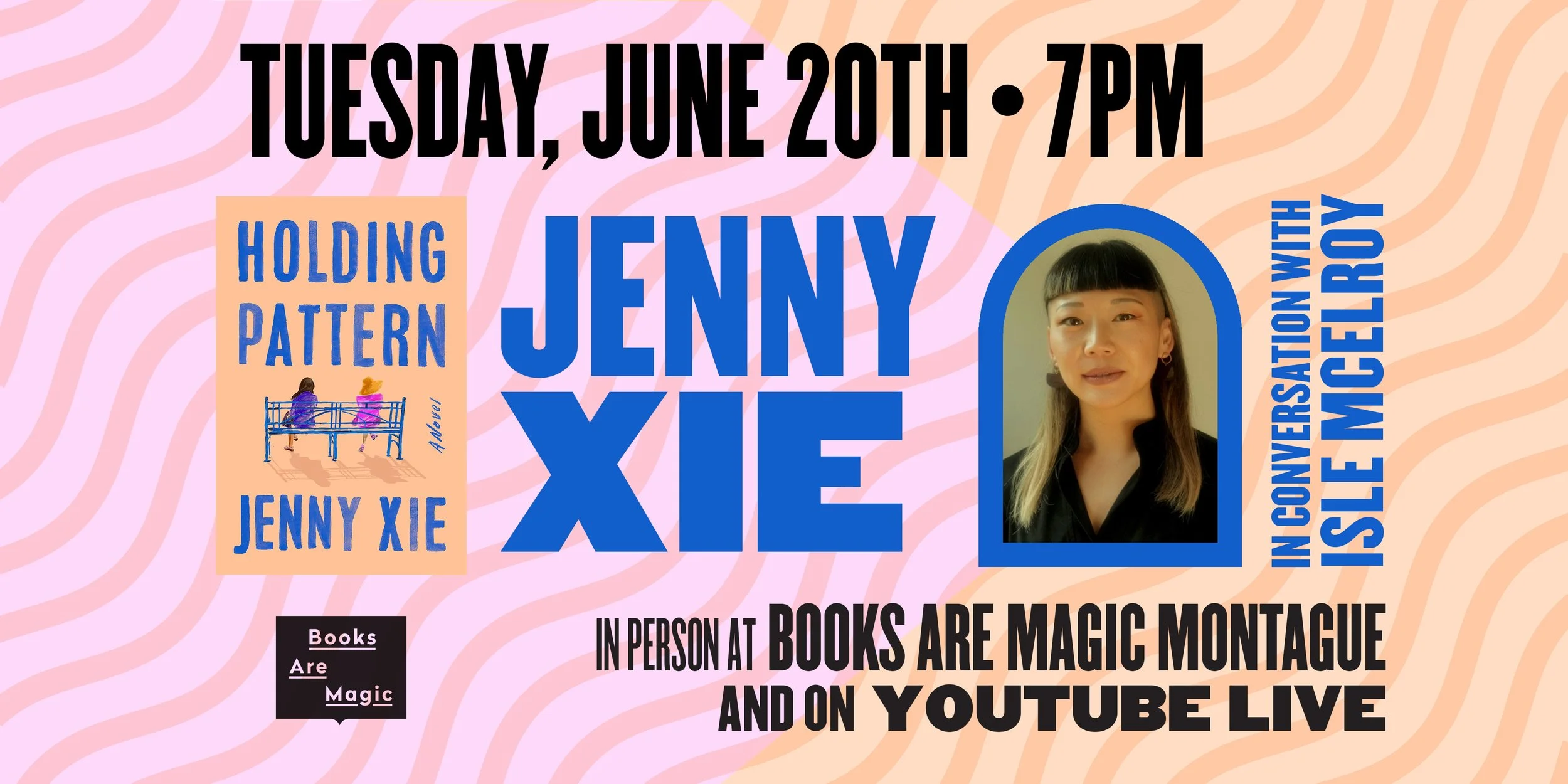 Holding Pattern Book Launch with Isle McElroy