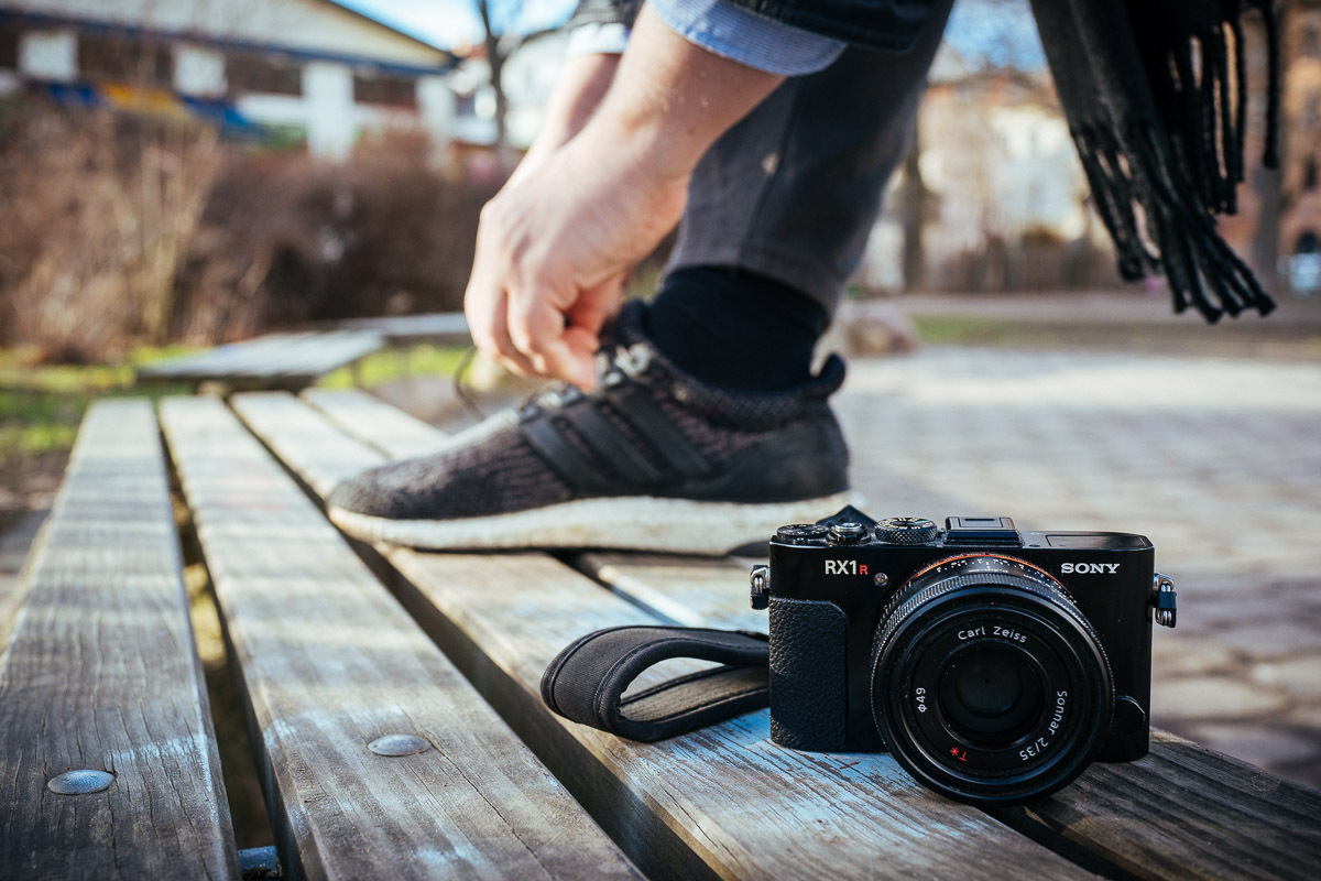 Das Werkzeug von Rallebuzz Die RX1R von Sony