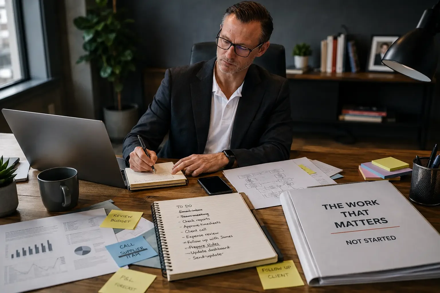 Your biggest distractions probably look like work.