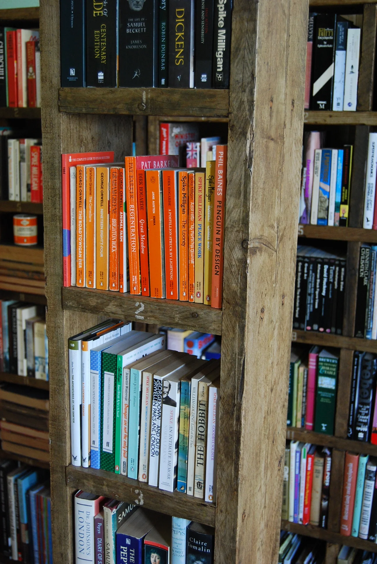 single column pigeon holes bookcase DSC_0158.JPG
