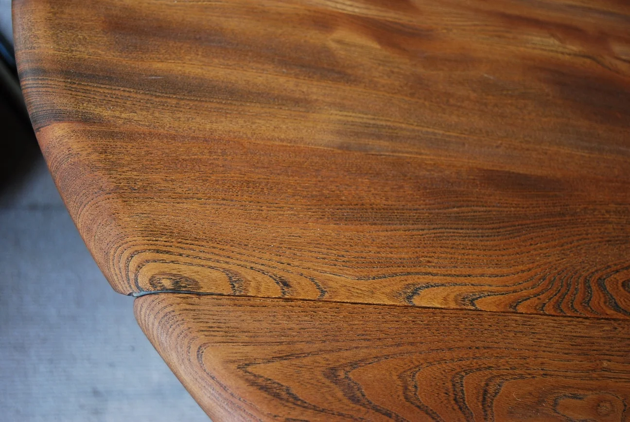 refinished elm Ercol drop leaf table gplanera DSC_0424.JPG