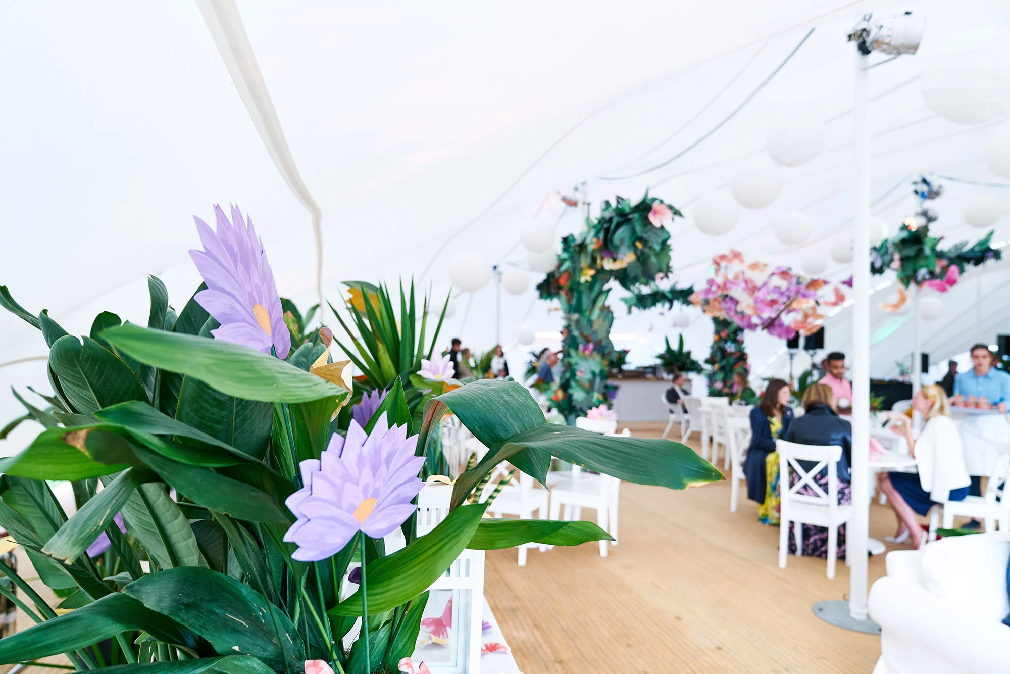 Cowdray Polo Hospitality and Private Party for Qtar Royal Family and Goodwood clients