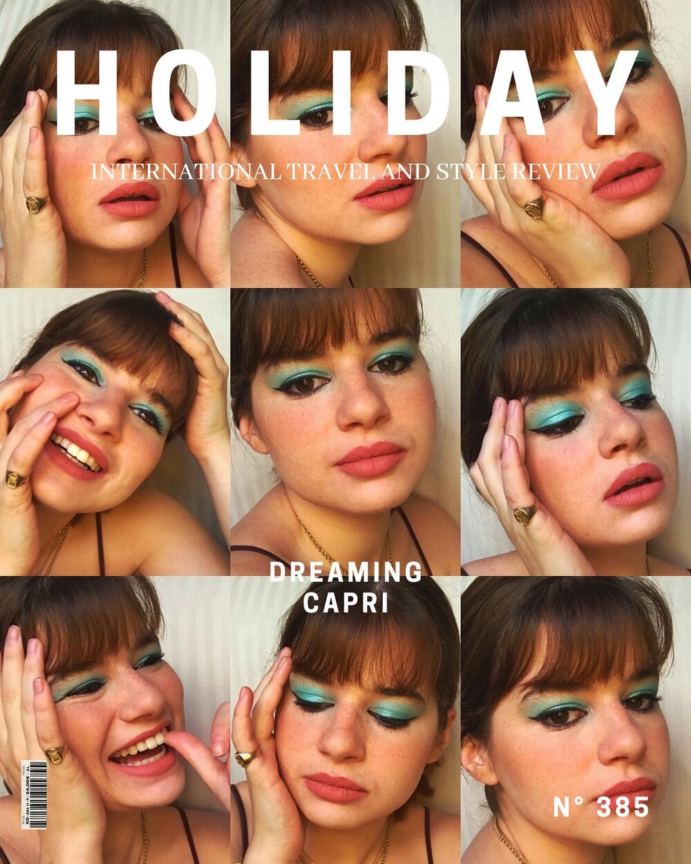 I RECREATED *THAT* @holidaymagazine cover ✨ 

Watch the behind the scenes in my latest IGTV, available on my feed ♡ 

Original cover by @inezandvinoodh ft @kendalljenner 

I in no way am trying to imply that I look like Kendall Jenner. In fact I&rsqu