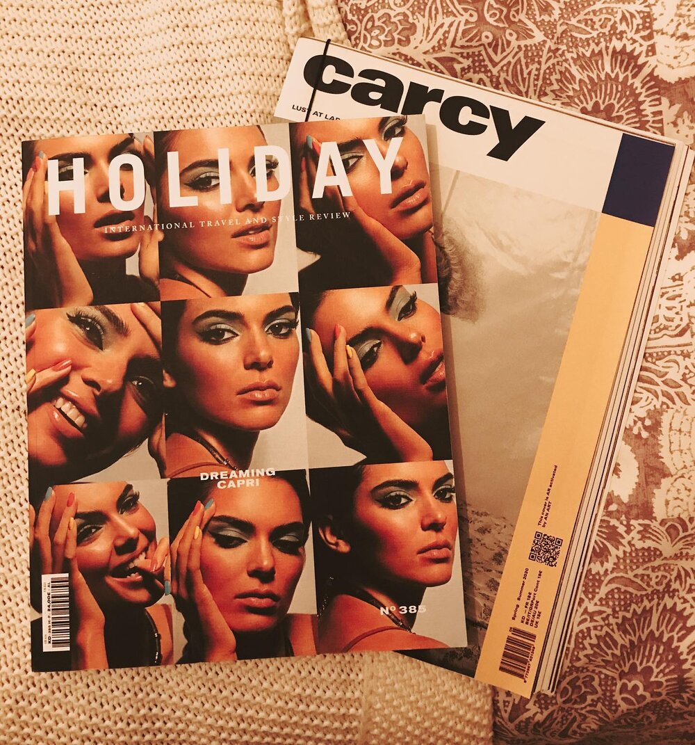 Building up my fashion culture ✨ 
Went by @ofrparis today to pick up some magazines - and especially @holidaymagazine which I&rsquo;ve been meaningnto get for a while. That andy warhol-like cover is everything I needed. 
&Ccedil;a veut dire: oui, je 