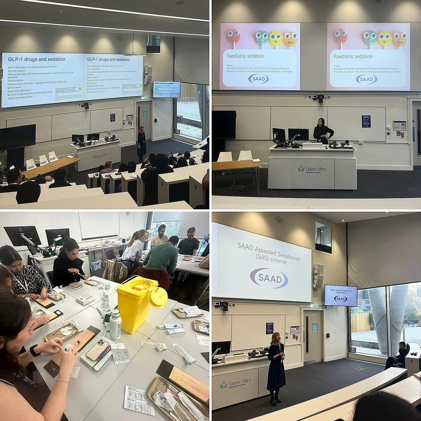 Chris had a brilliant weekend refreshing knowledge with @saaddentistry to make sure you are safe and relaxed during your Conscious Sedation Treatment 👌👍🏻
Great lectures and hands on, and lovely catching up with colleagues @hrisithchoksi @faith_den