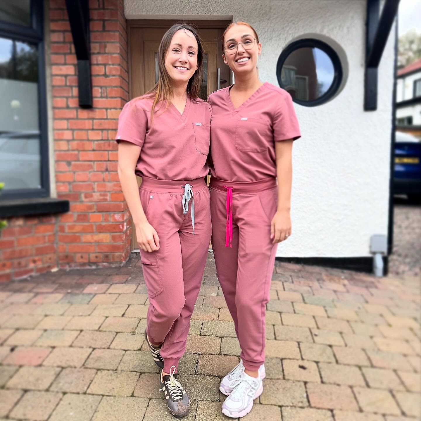 Our Smiles 😀 to make you Smile
heading to the weekend
@onebyonedental ♾️ Stranmillis 📍 
Our Practice Manager 👩🏻&zwj;⚕️ Rebecca
and Nurse 👩🏻&zwj;⚕️ Deborah 
.
Our Team makes us tick @onebyone 💓