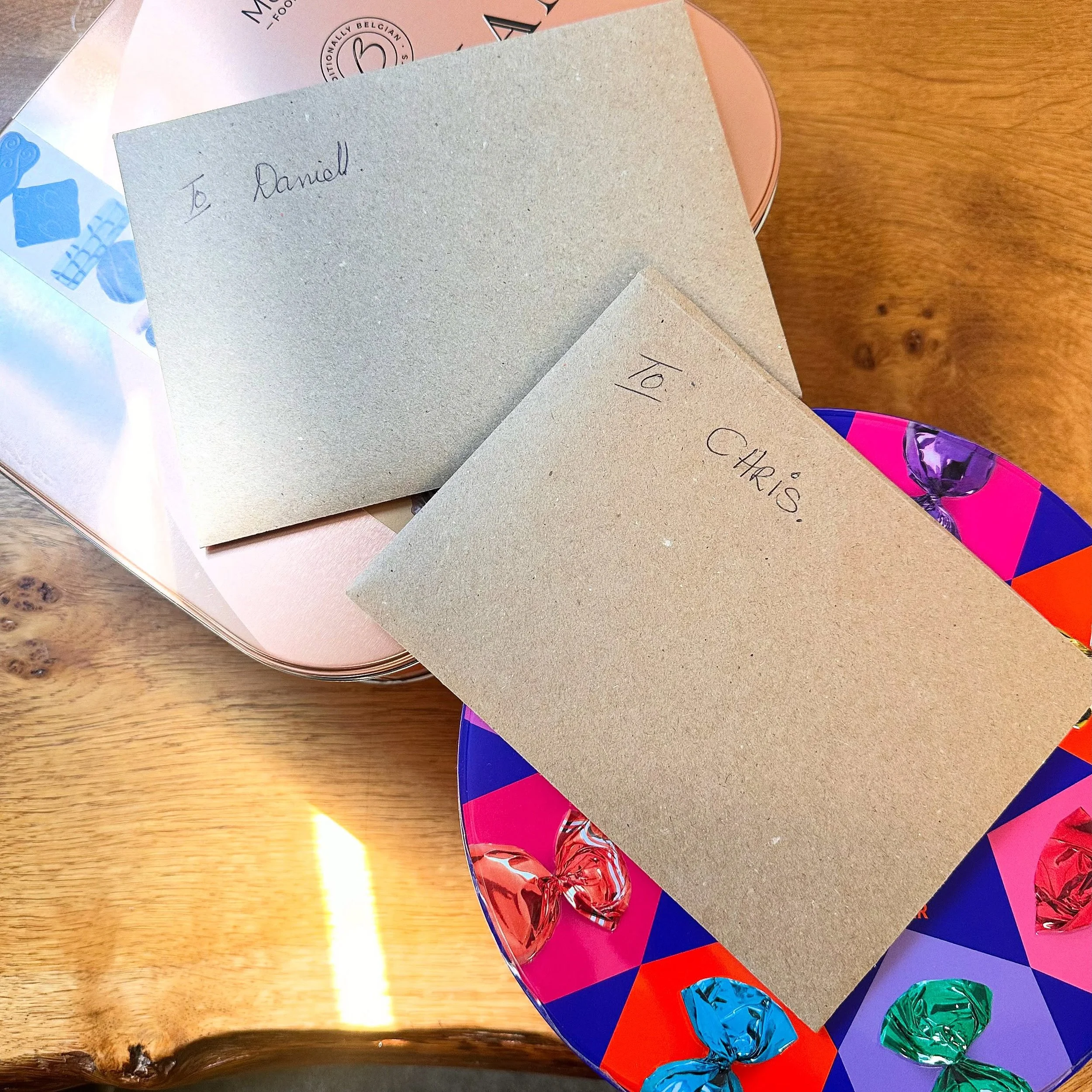 We&rsquo;re heading into the weekend feeling very spoiled
@drdanielgillen 🧑🏻&zwj;⚕️ and Chris 👨🏻&zwj;⚕️ have clearly made the nice list&hellip; 🎁

A huge thank you to one of our wonderful patient for the incredibly thoughtful gifts (and for ensu