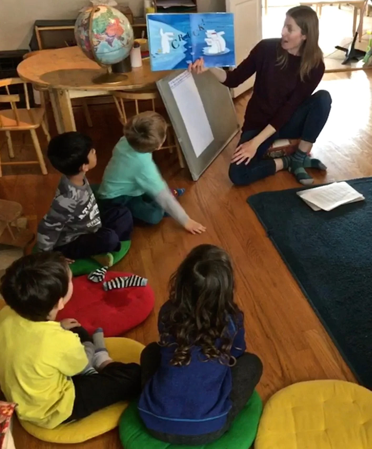Talking refugees with preschoolers