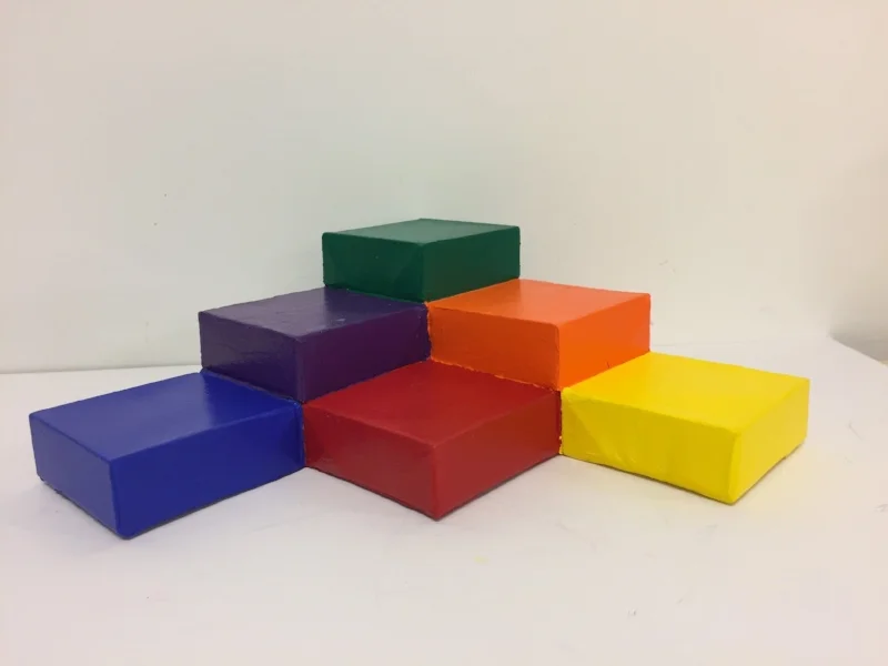 Blue Red Yellow -Sculpture