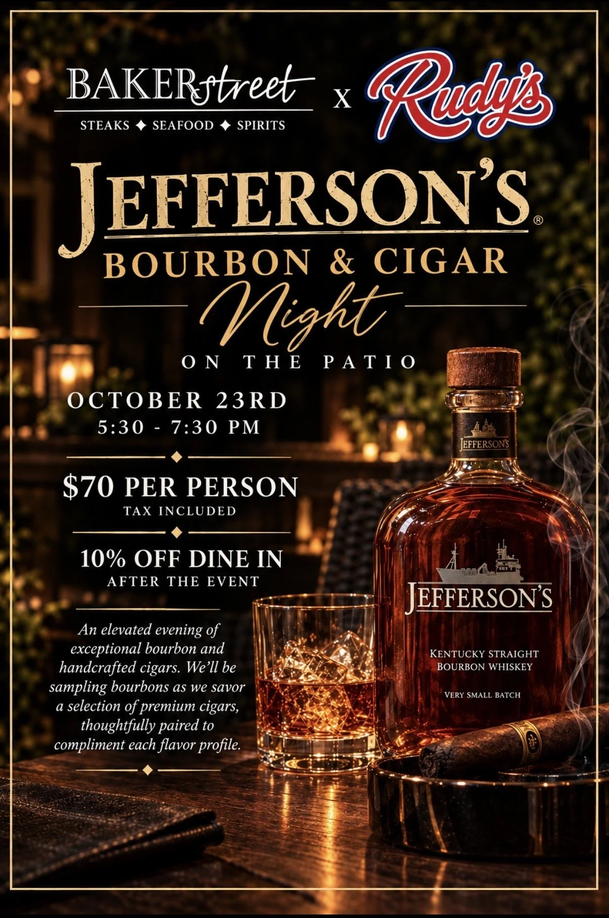 Bourbon & Cigar Night