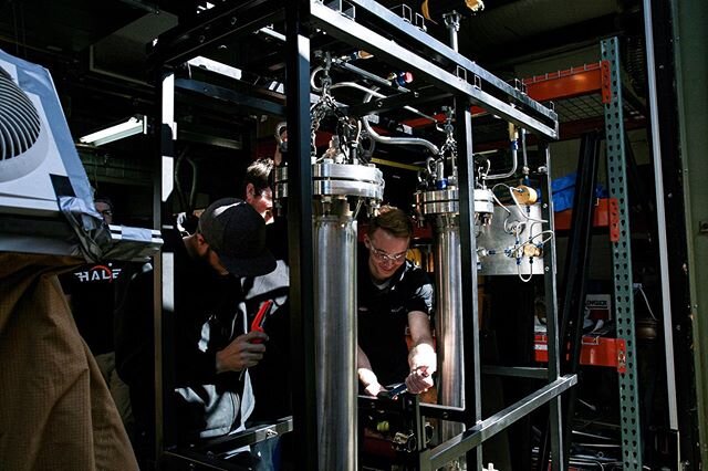 The team has been working hard to reach our cold flow test deadline #rockets #aerospace #osu