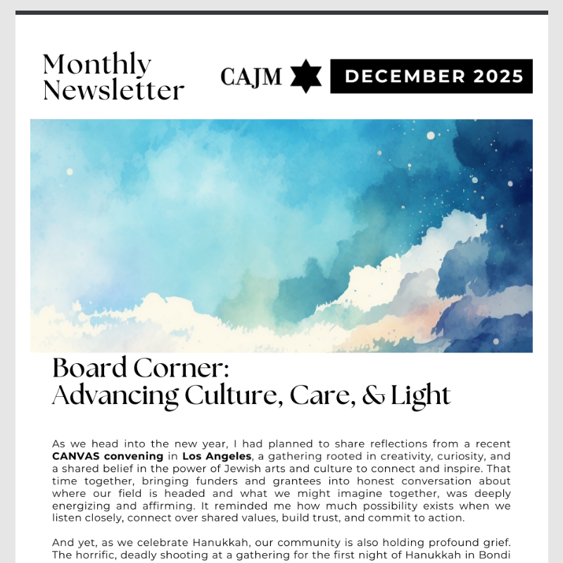 December25 Newsletter