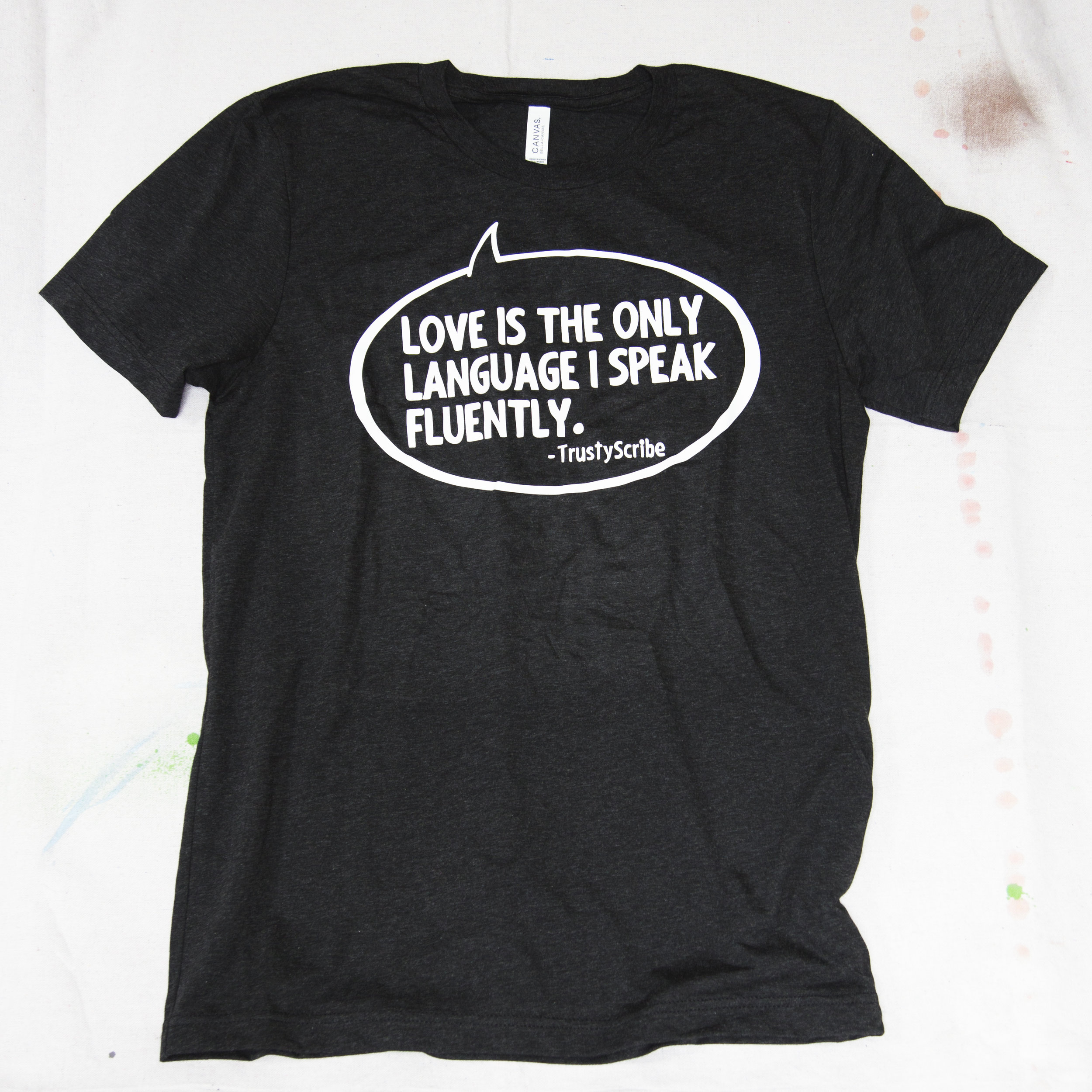 Love Language Unisex Tee Black.jpg