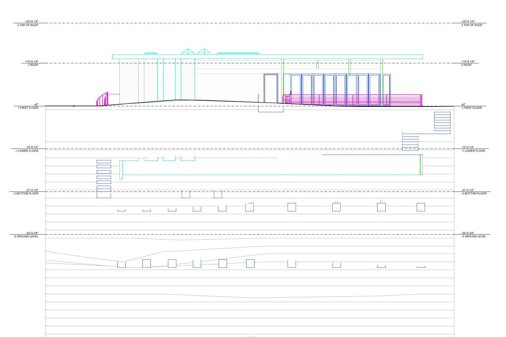 McDaniel Crystal Creek Blueprint: Front