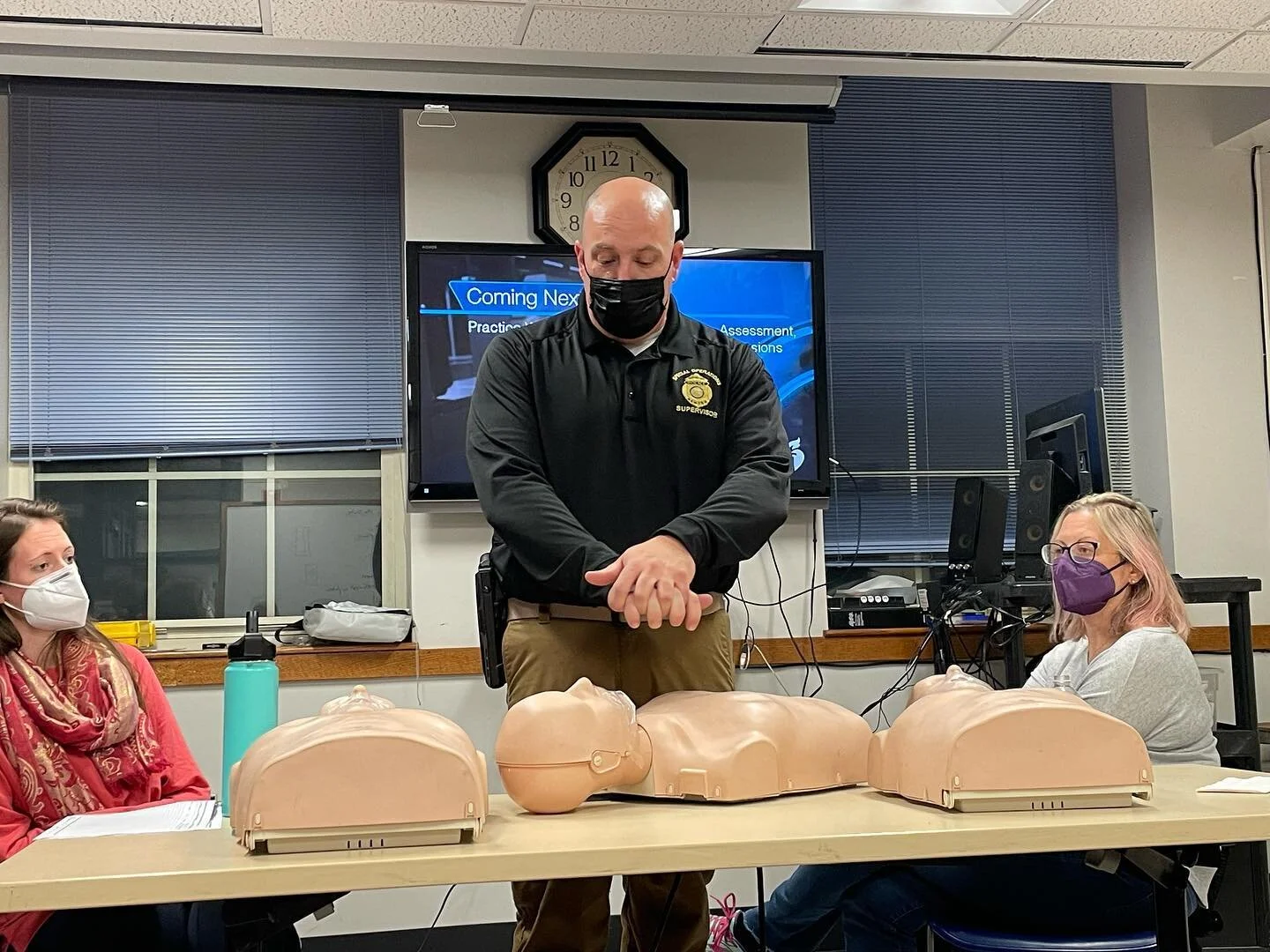 CPR training. Thank you to the Newton Police Department for training us! Thank you to those who came out to get certified or recertified! #newtonpolice #cpr #cprtraining #newtonma #whyidreamfar #savealife #blstraining