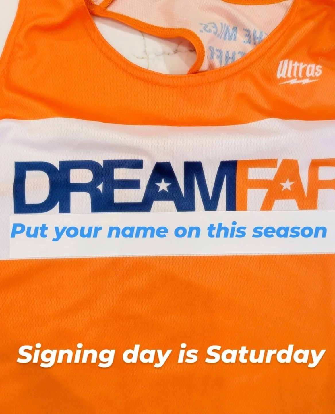 #signingday is Saturday! Put your name on this season 
Let's go!!! 
Thanks to @ultrassportswear for helping supply our gear this season
#allthemiles #together #mentorshipmatters #weruneverywhere