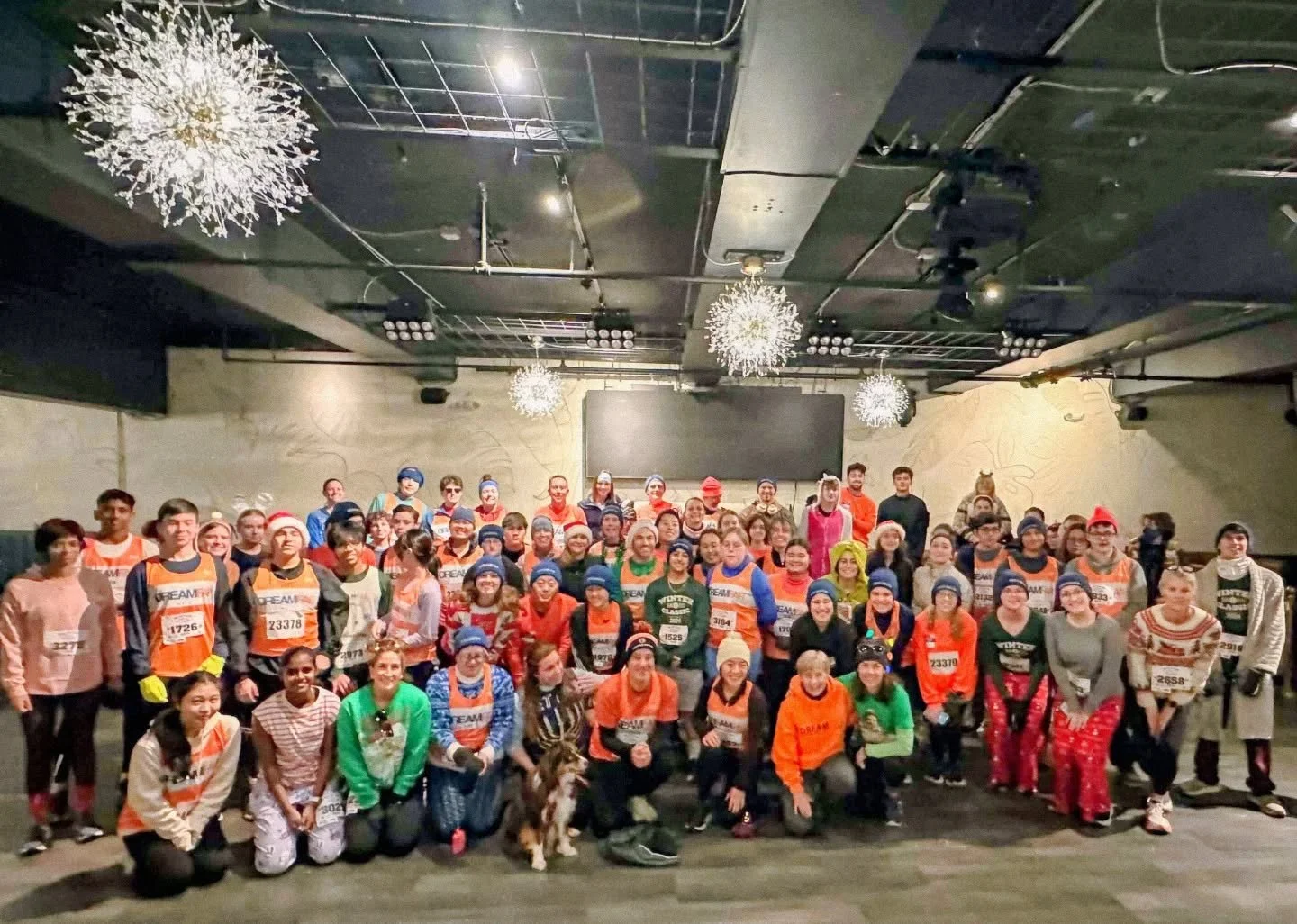 Soo many runners crossed the finished line of their first 5k @cambridgeclassic5ks and the perfect weather made for an amazing December day!
Shout out to @lafabrica.cambridge for helping to tame the chaos of bib distribution with the space!!

Now back