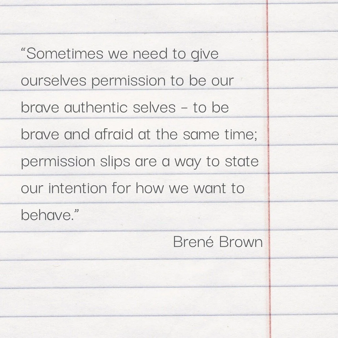 This year instead of making a resolution consider giving yourself permission.
Week 9 email is out so don't forget to run, have fun and see you Saturday!
