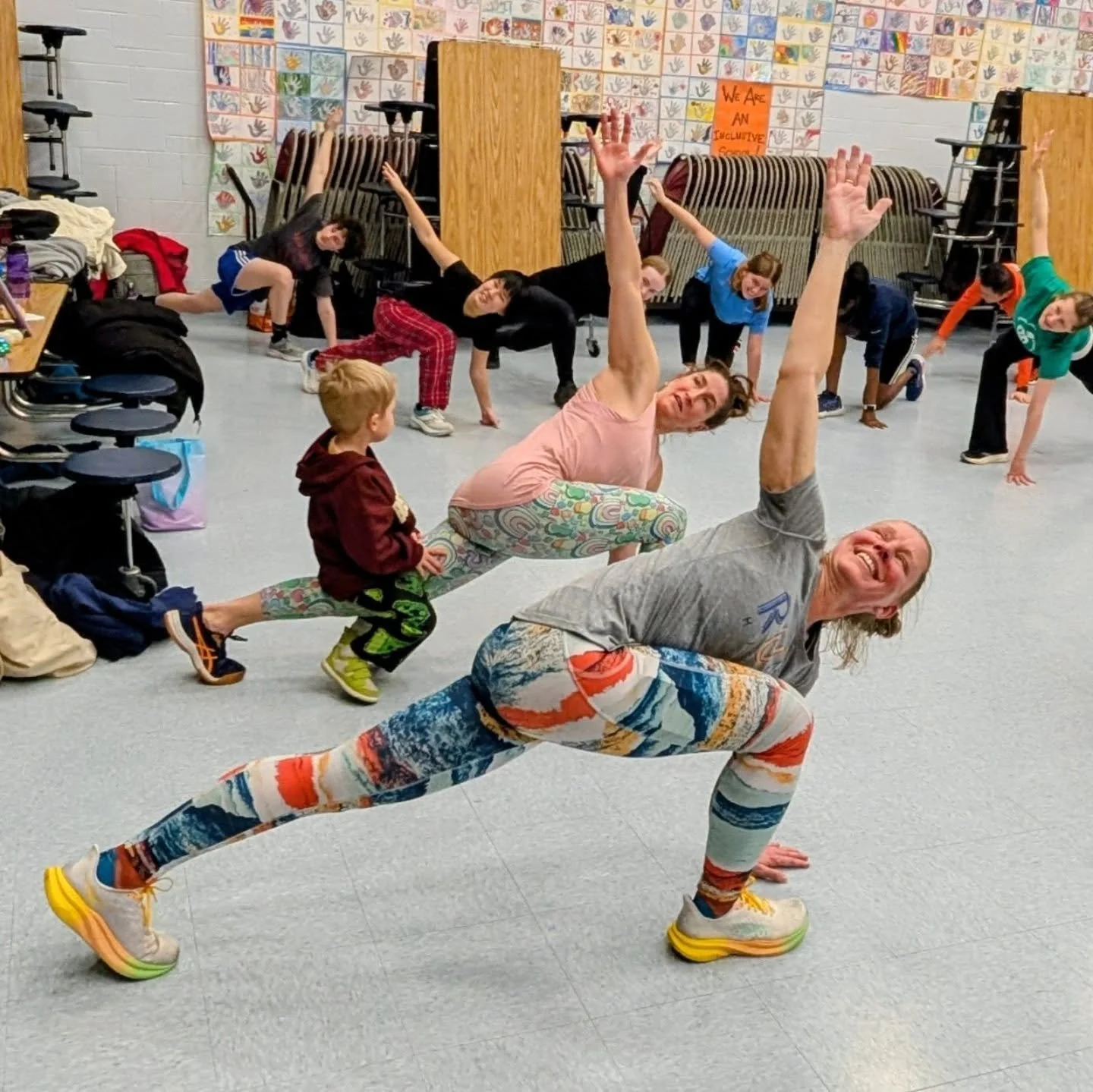 Big shout out to our mentors who led our strength and conditioning workout this morning! 
@keesterkee603 @l_monies 
All of New England thought that they should stay home this morning, but at #dreamfarm we value #showingup 
and being part of a #commun