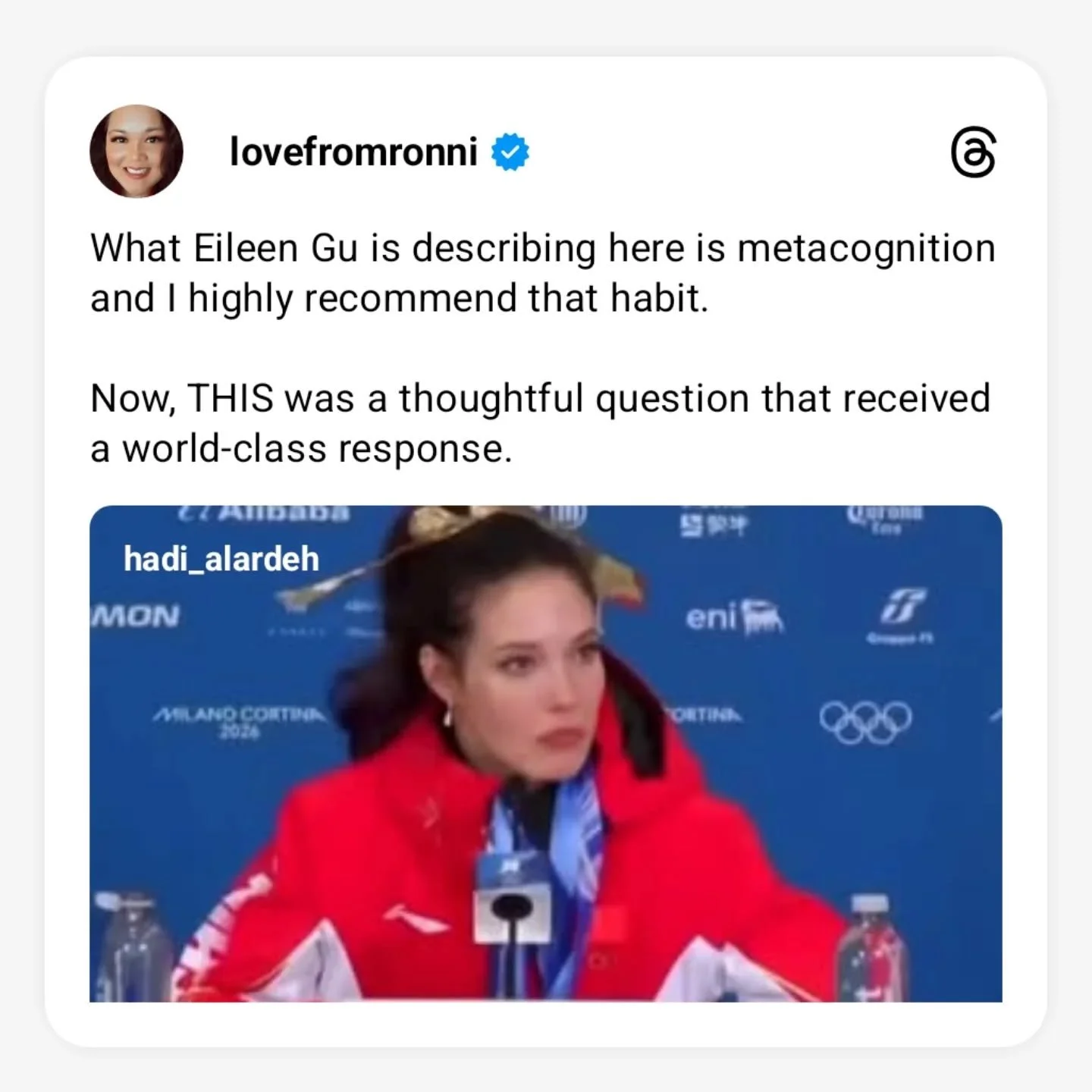 She says live a life that 8 year old you would be proud of. 
That's my goal every day @dreamfarhsm