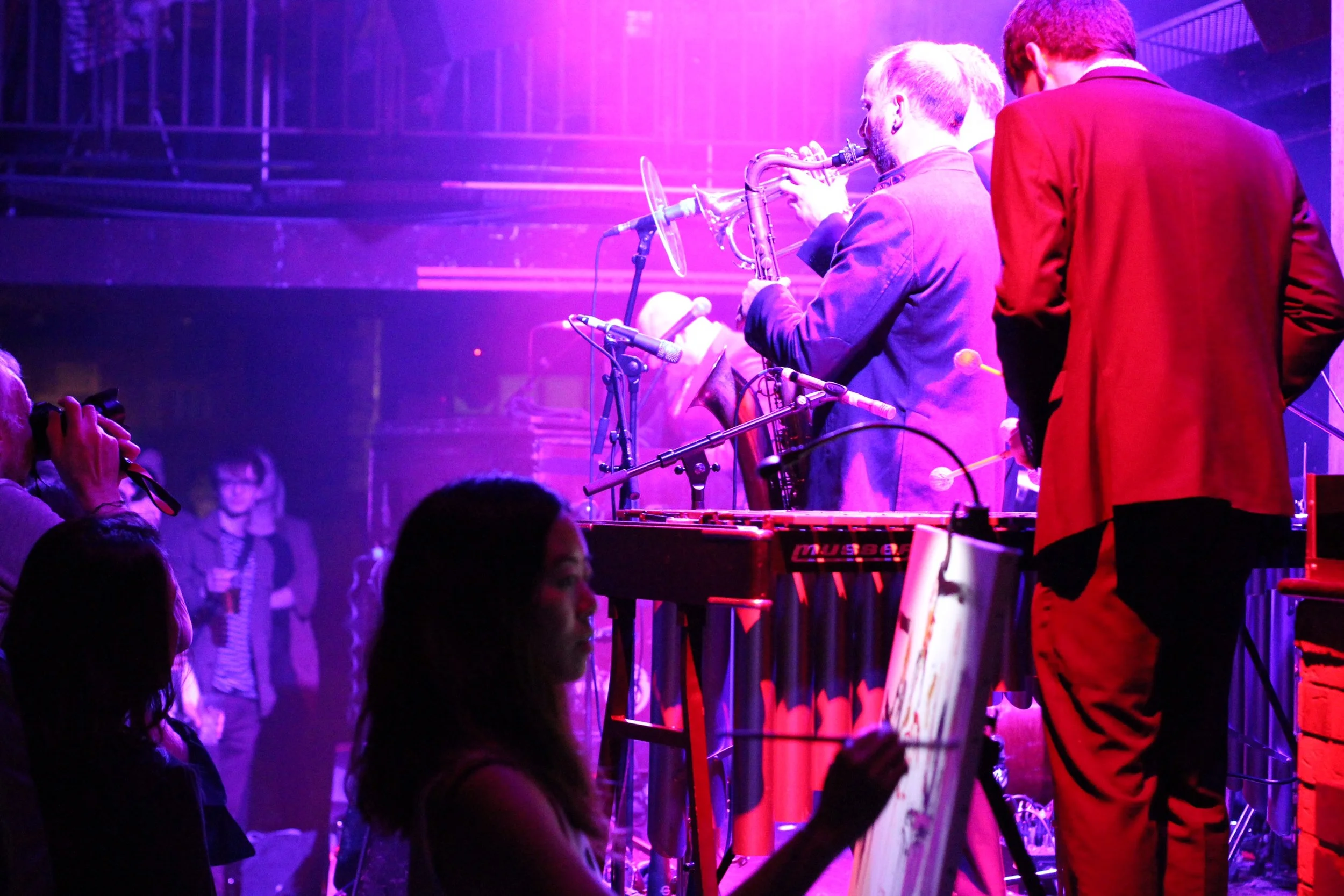 Live painting at the Jazz Cafe